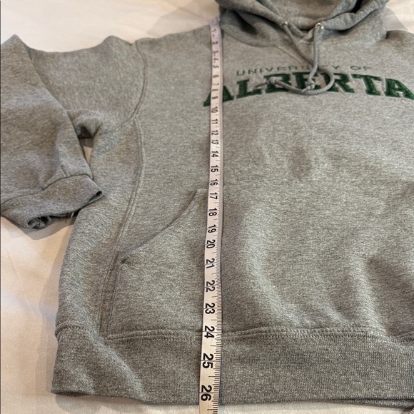 Russell Athletic University of Alberta Grey Hoodie Men's Size M - Picture 4 of 8